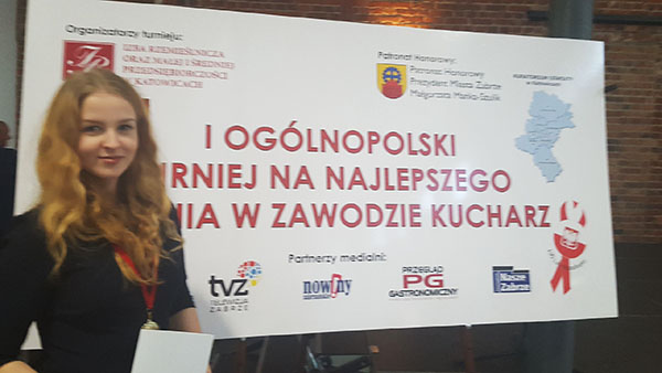 Klaudia Hańćkowiak najlepszy kucharz w Polsce