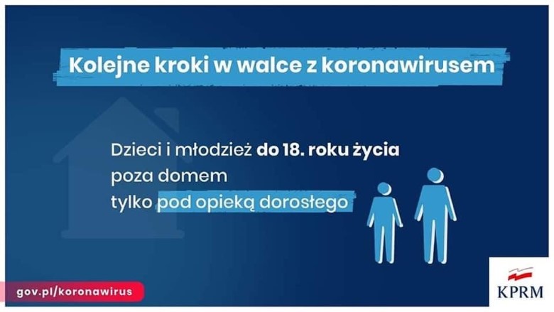 Kolejne kroki w walce z koronawirusem – w sklepie mniej osób, ograniczenia w poruszaniu nieletnich, a parki, plaże i bulwary zamknięte