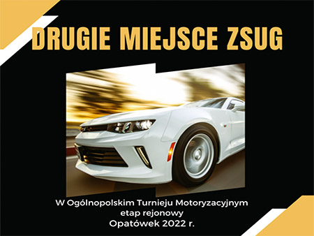 Drugie miejsce ZSUG