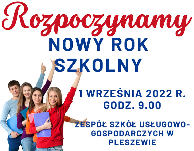 rozpoczynamy nowy rok szkolny 2022 2023