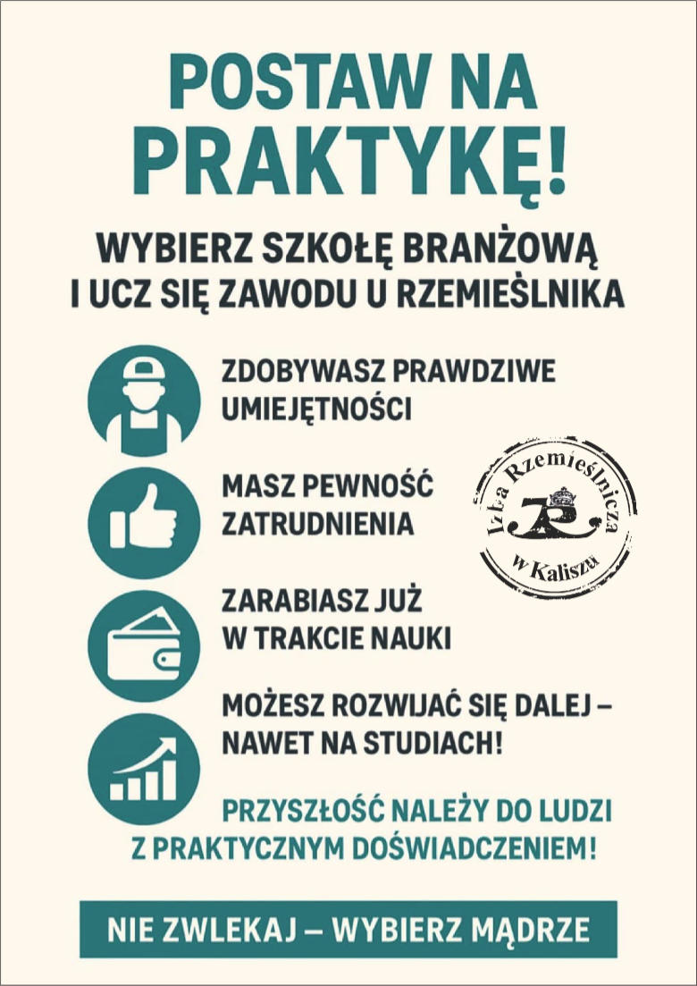 praktyczna nauka zawodu