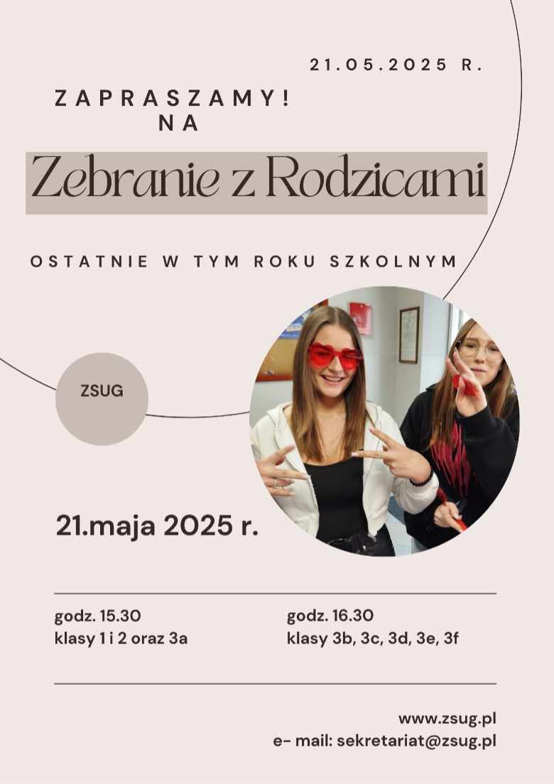 zebranie z rodzicami 21 05 2025