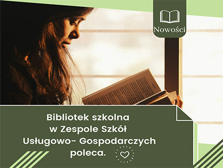 Nowości z biblioteki szkolnej Luty 2020