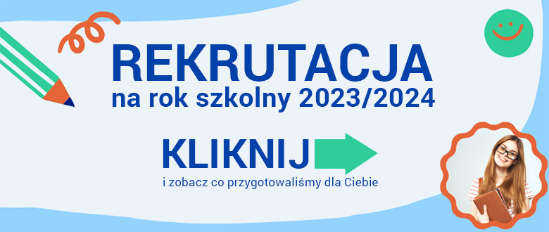 Rekrutacja na rok szkolny 2023-2024